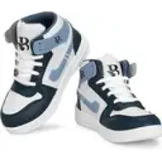Lace Sneakers For Boys  (Light Blue, 10.5-11 YEARS)