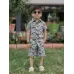 Baby Boys Casual Shirt Shorts  (GREEN)