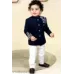 Baby Boys Festive & Party Kurta and Pyjama Set  (Blue Pack of 1)