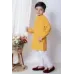 Baby Boys Festive & Party Kurta and Pyjama Set  (Yellow Pack of 1)