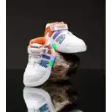 Donald Velcro Sneakers For Boys & Girls  (White, 4-4.5 Years)