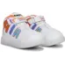 Donald Velcro Sneakers For Boys & Girls  (White, 4-4.5 Years)