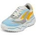 Women and Girls Latest Collection Stylish Casual Shoes Sneakers Running Shoes For Men  (Blue , 6)