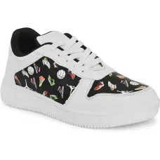 Trendy Casual Sneakers For Men  (White , 9)