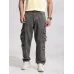 Men Regular Mid Rise Grey Jeans