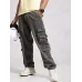 Men Regular Mid Rise Grey Jeans